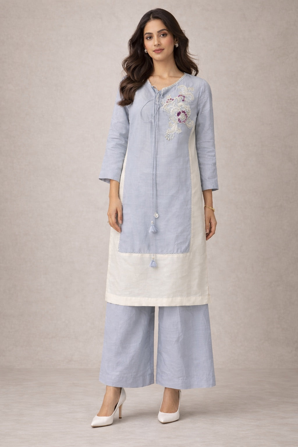 Noor-e-Gul Pastel Kurta Set