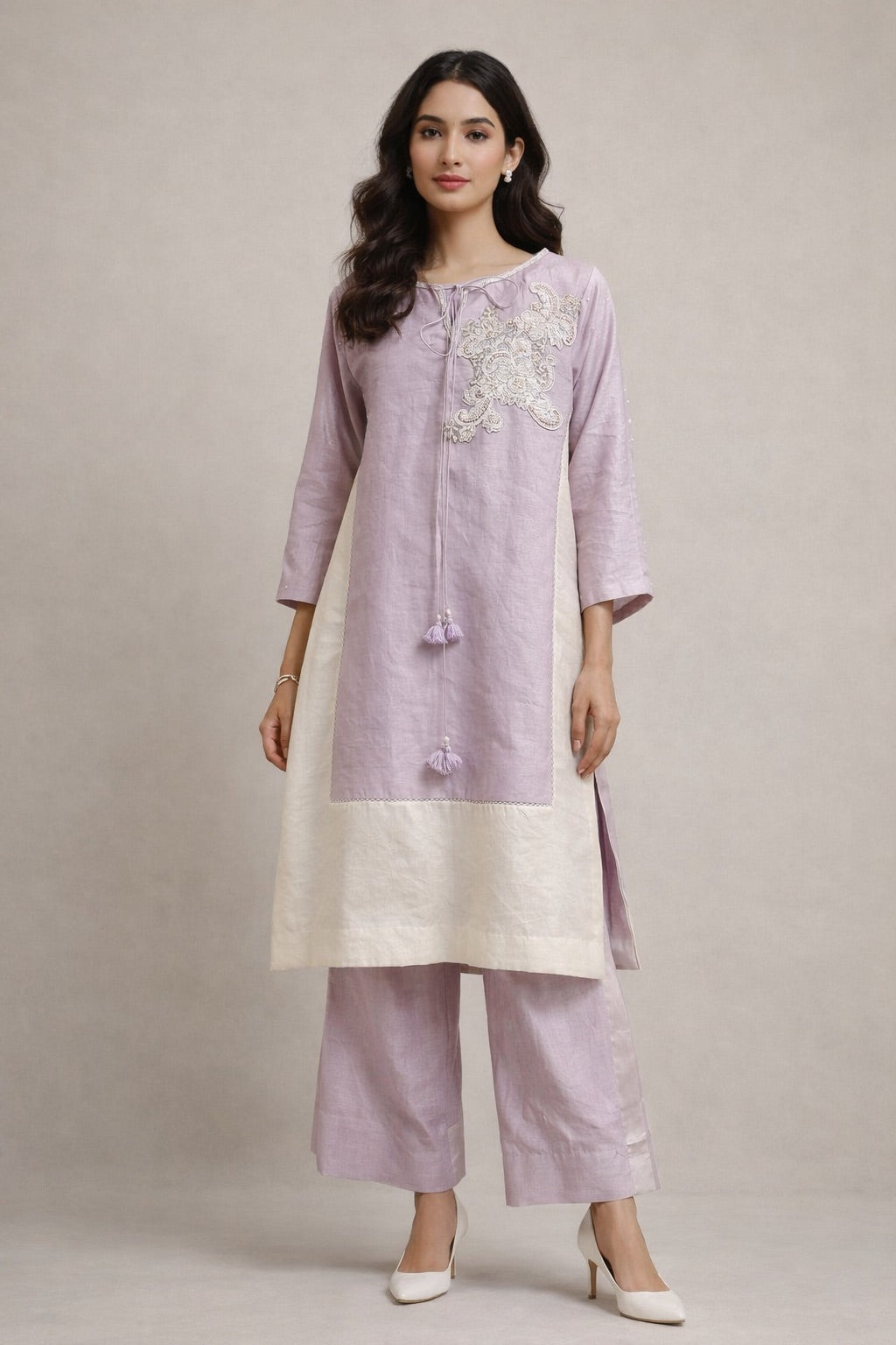 Noor-e-Gul Pastel Kurta Set