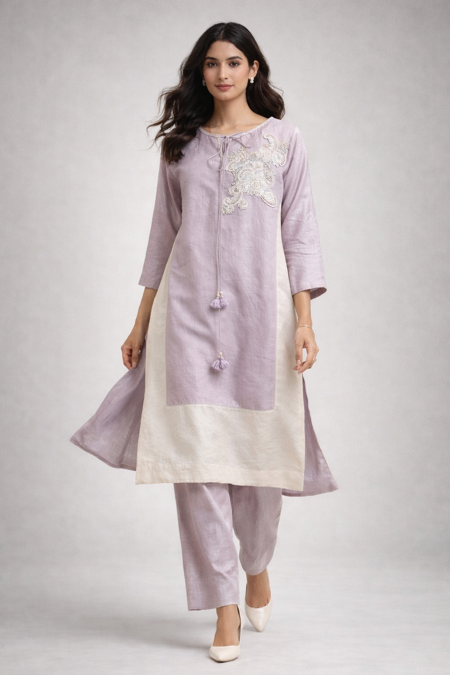Noor-e-Gul Pastel Kurta Set
